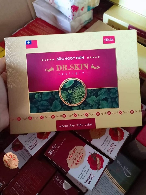 Sản phẩm Sắc Ngọc Đơn được quảng cáo rầm rộ trên mạng xã hội