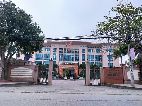 Trụ sở UBND huyện Đức Thọ, tỉnh Hà Tĩnh