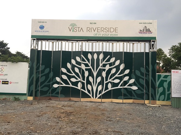 Chưa được cấp phép nhưng dự án Vista Riverside vẫn chào bán rầm rộ
