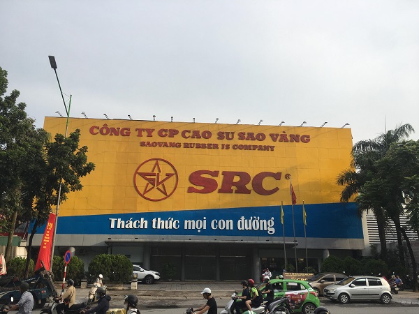Công ty Cổ phần Cao su Sao vàng tại (số 231 Nguyễn Trãi, Thượng Đình, Thanh Xuân, Hà Nội)