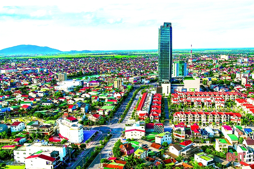Phê duyệt đề án xây dựng và phát triển TP Hà Tĩnh trở thành một trong những trung tâm vùng Bắc Trung bộ