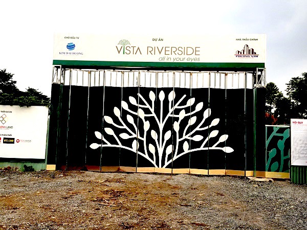   Dự án dự án Vista Riverside đang trong quá trình xin phép để thông từ 15 lên 24 tầng