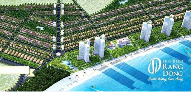 Phối cảnh dự án Rang Dong Luxury Apartment Tower.
