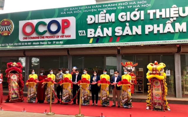 Hà Nội mở rộng điểm quảng bá sản phẩm OCOP về ngoại thành