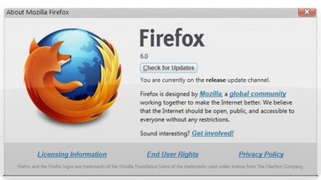 Firefox 6.0 được tải trước ngày ra mắt