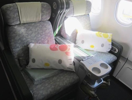 Máy bay dành riêng cho fan của Hello Kitty