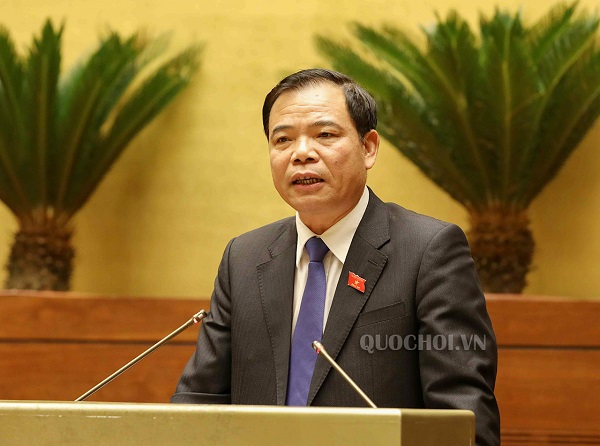   Bộ trưởng Bộ Nông nghiệp và Phát triển nông thôn Nguyễn Xuân Cường