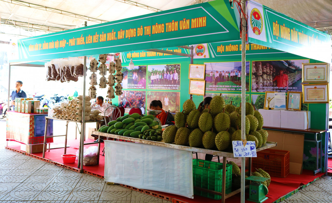 Khai mạc Hội chợ trái cây và hàng nông sản Bình Phước lần thứ 4 năm 2019