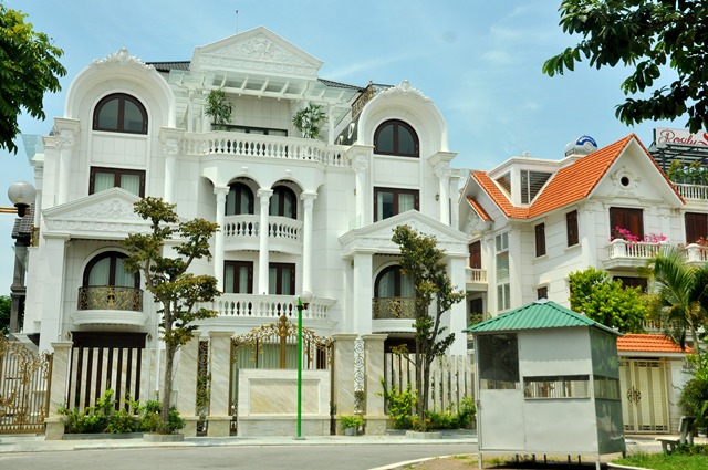 nhieu biet thu “pha cach” lam