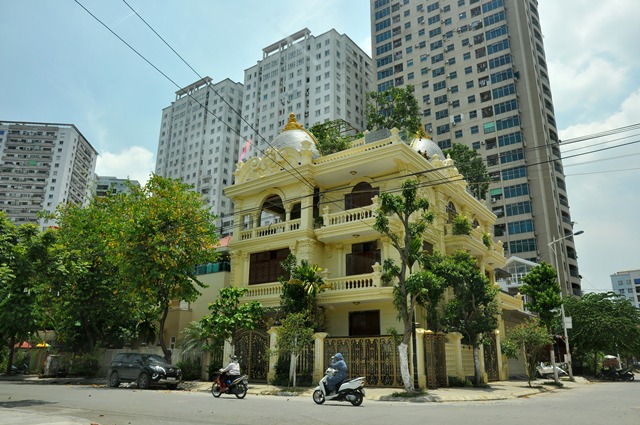 nhieu biet thu “pha cach” lam