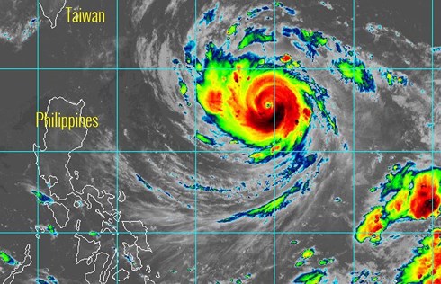 lại xuất hiện siêu bão trami gần biển đông hình 1 lai xuat hien sieu bao trami gan bien dong hinh 1
