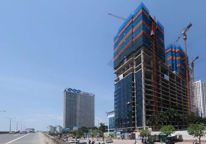 Công khai gần 100 dự án bất động sản ở Hà Nội 'cắm' ngân hàng - ảnh 1