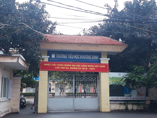 Thanh Xuân, Hà Hội: Trường tiểu học Khương Đình bị “tố” lạm thu