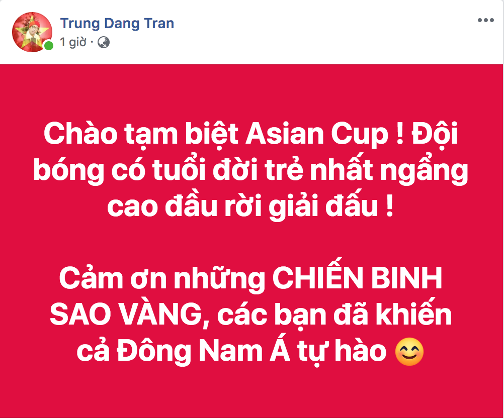 Thua Nhật Bản, đội tuyển Việt Nam vẫn là người hùng trong mắt người hâm mộ Thua Nhật Bản, đội tuyển Việt Nam vẫn là người hùng trong mắt người hâm mộ