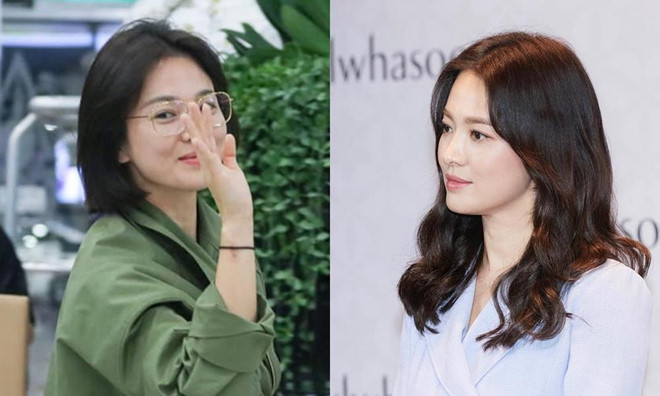 Song Hye Kyo va 'em gai quoc dan' Kim Yoo Jung tre trung tai san bay hinh anh 2 
