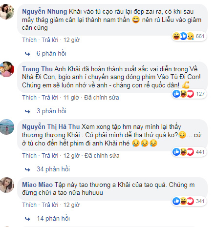 Khán giả quay ngoắt 180 độ với Khải chỉ sau một tập 'Về nhà đi con'