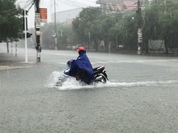 Nhiều nơi có mưa, khả năng xảy ra lốc, sét và gió giật mạnh hình ảnh 1 Nhieu noi co mua, kha nang xay ra loc, set va gio giat manh hinh anh 1