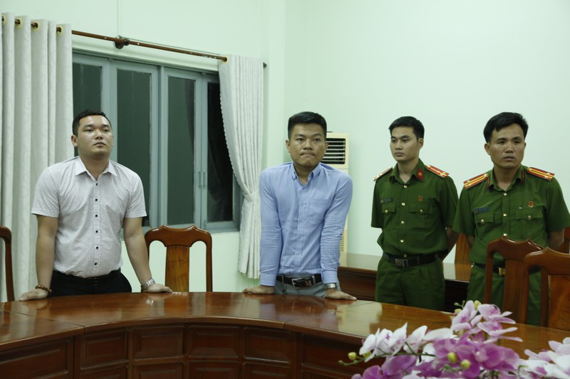Nguyễn Thanh Hùng (trái) và Hoàng Anh Vui (phải) bị bắt giữ cuối tháng 2/2020. Ảnh: CACC