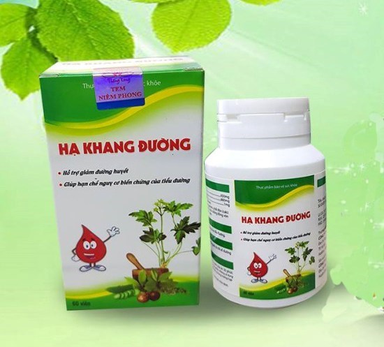 Thực phẩm bảo vệ sức khỏe Hạ khang đường quảng cáo gây hiểu nhầm