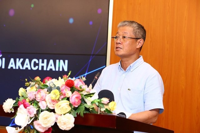 Thứ trưởng Bộ Thông tin và Truyền thông Nguyễn Thành Hưng phát biểu tại sự kiện