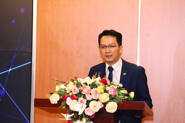 Ông Trần Đăng Hòa - Phó TGĐ Điều hành Công ty TNHH Phần mềm FPT. Ảnh: Bộ Thông tin và Truyền thông