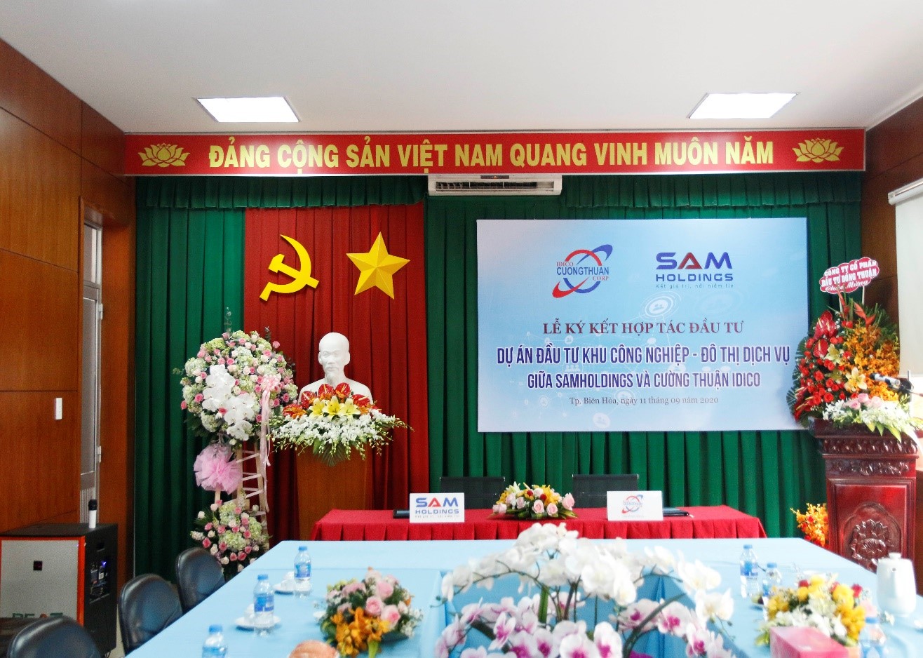 SAM Holdings bắt tay Cường Thuận IDICO làm khu công nghiệp - Ảnh 1.
