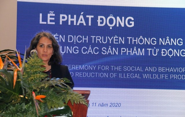 Bà Ann Marie Yastishock, Phó Giám đốc USAID tại Việt Nam