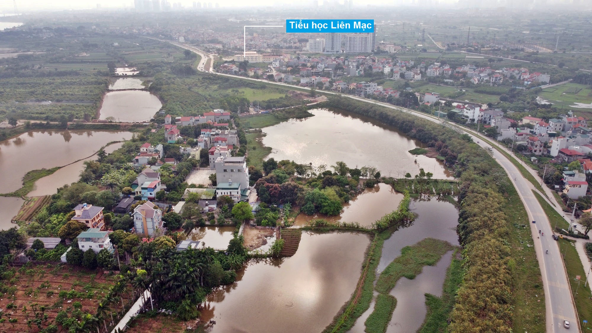 Toàn cảnh hiện trạng Phân khu đô thị sông Hồng trên địa bàn quận Bắc Từ Liêm - Ảnh 9.