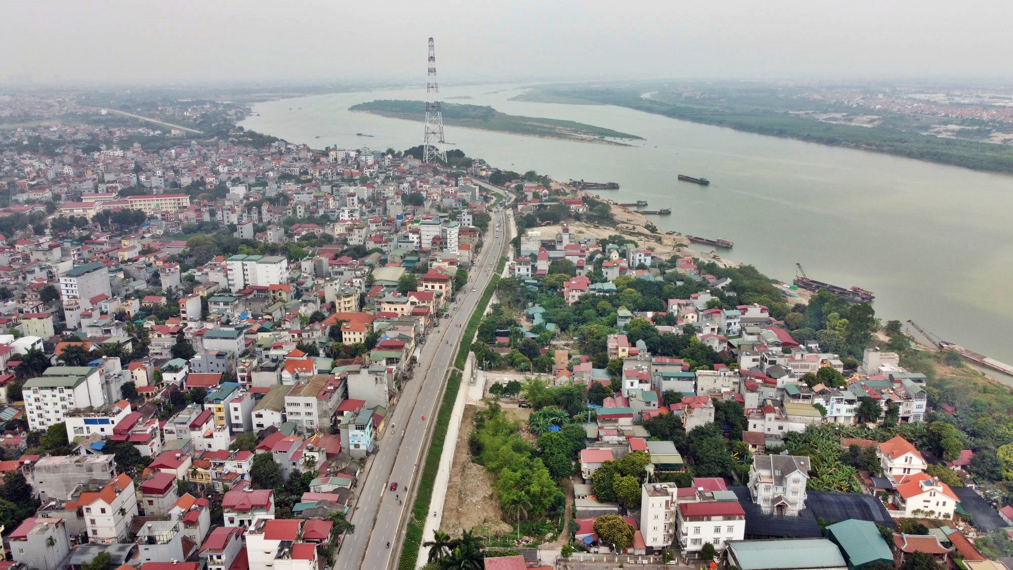 Toàn cảnh hiện trạng Phân khu đô thị sông Hồng trên địa bàn quận Bắc Từ Liêm - Ảnh 25.