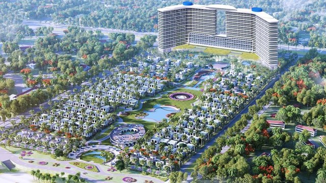 Phối cảnh dự án Khu du lịch sinh thái Prime - Prime Cam Ranh Bay Hotel & Resorts.