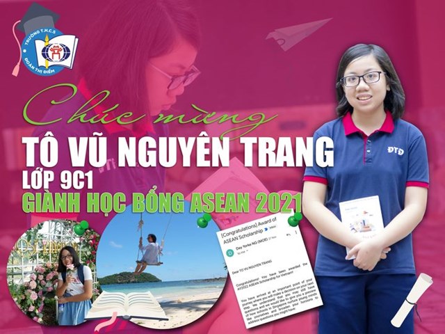 HS Tô Vũ Nguyên Trang - Học bổng ASEAN 2021