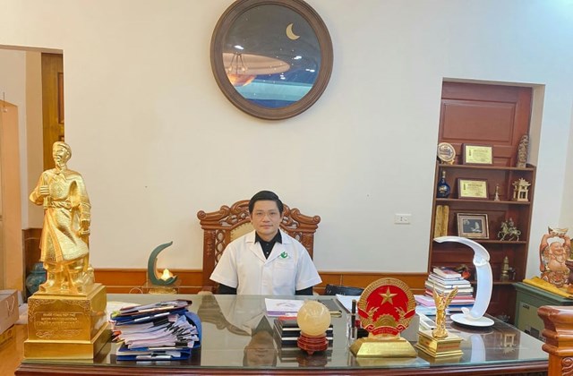 Thầy thuốc nhân dân, PGS.TS.BS Nguyễn Duy Ánh, Giám đốc Bệnh viện Phụ sản Hà Nội - Ảnh: Sơn Thuỷ