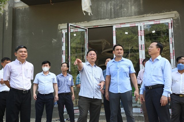 Chủ tịch Ủy ban nhân dân tỉnh Quảng Nam kiểm tra các công trình phục vụ năm du lịch quốc gia 2022