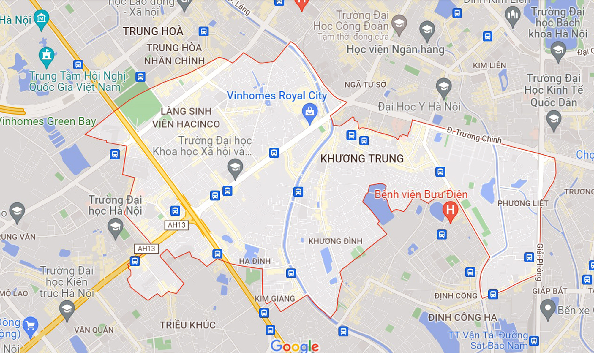 Những khu đất sắp thu hồi để mở đường ở quận Thanh Xuân, Hà Nội (phần 2) - Ảnh 1.