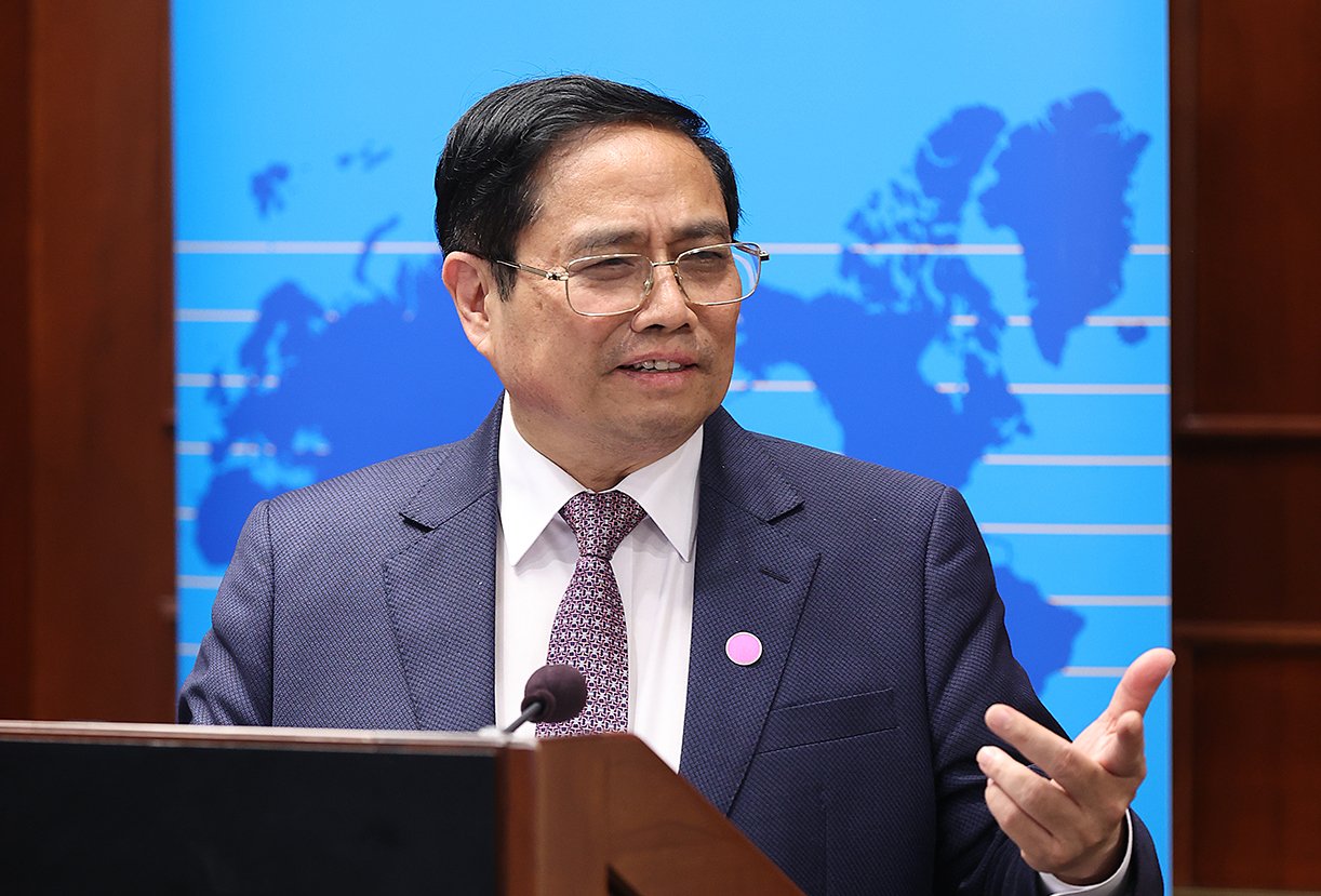 Thủ tướng Phạm Minh Chính: Việt Nam xây dựng nền kinh tế độc lập, tự chủ, gắn với chủ động, tích cực hội nhập quốc tế sâu rộng, thực chất, hiệu quả - Ảnh 2.