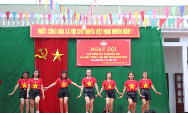 Phú Thọ: Rộn ràng ngày hội đại đoàn kết toàn dân tộc tại huyện Thanh Thủy - Ảnh 1