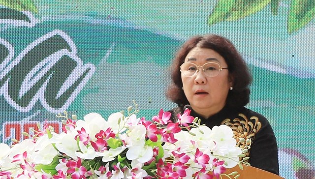 bà Tráng Thị Xuân - Phó Chủ tịch Thường trực UBND tỉnh Sơn La 