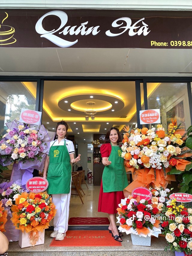 Tưng bừng khai trương Quán Cafe Hà tại Móng Cái (Quảng Ninh) - Ảnh 2
