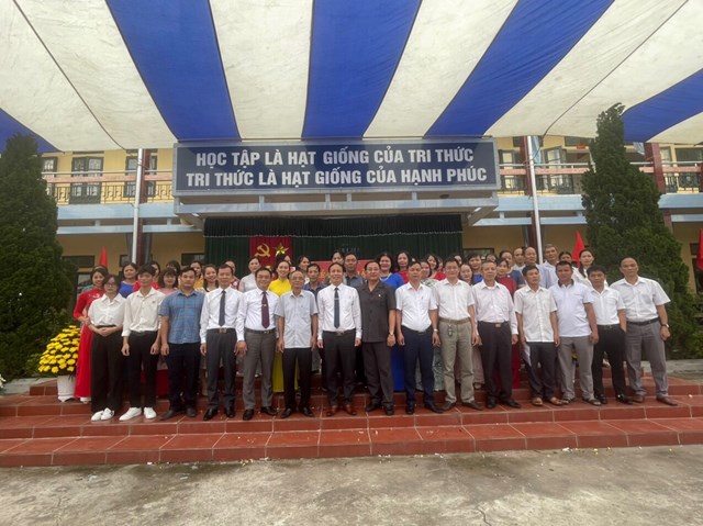 Nam Định: Trung tâm GDNN – GDTX huyện Trực Ninh  khai giảng năm học mới - Ảnh 3