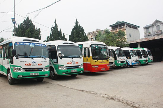 Các tuyến xe buýt của Công ty cổ phần xe khách số I Sơn La sẵn sàng hoạt động trở lại.