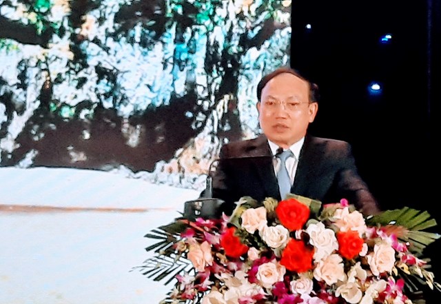 Ông Nguyễn Xuân Ký – Bí thư tỉnh Quảng Ninh phát biểu tại Lễ trao giải