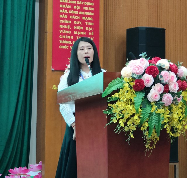 Bà Nguyễn Thị Ánh Hồng – Phó Chủ tịch Hiệp hội chè Việt Nam