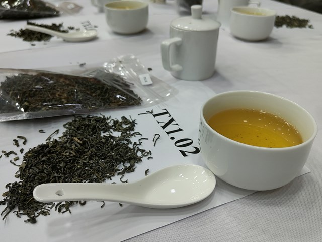 Sản phẩm trà tham gia dự thi 