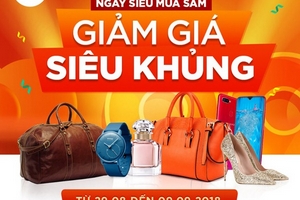 9.9 Ngày siêu mua sắm của shopee: 900 thương hiệu tham gia