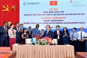 World Bank tài trợ Việt Nam 2,2 triệu USD phát triển ngành ngân hàng