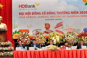 ĐHCĐ HDBank: Tiếp tục tăng trưởng bền vững, phát triển mạnh ngân hàng số và tăng vốn điều lệ lên trên 16.000 tỷ đồng trong năm nay