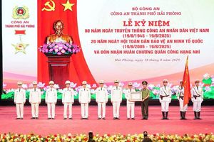 Hải Phòng kỷ niệm 80 năm Công an nhân dân: Bản lĩnh – Hy sinh – Vì Nhân dân phục vụ