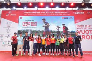 Giải Marathon Quốc tế Hà Nội Techcombank mùa thứ 3: Chung tay chia sẻ khó khăn với đồng bào vùng lũ