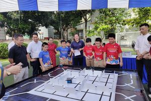 Ngày hội STEAM Robotics: Giải đấu TERIS Robotics Championship 2023 tại trường TH Lý Thái Tổ
