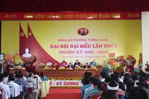 Phường Thống Nhất tổ chức Đại hội đại biểu lần thứ I, nhiệm kỳ 2025–2030: Dấu mốc khởi đầu cho chặng đường phát triển mới